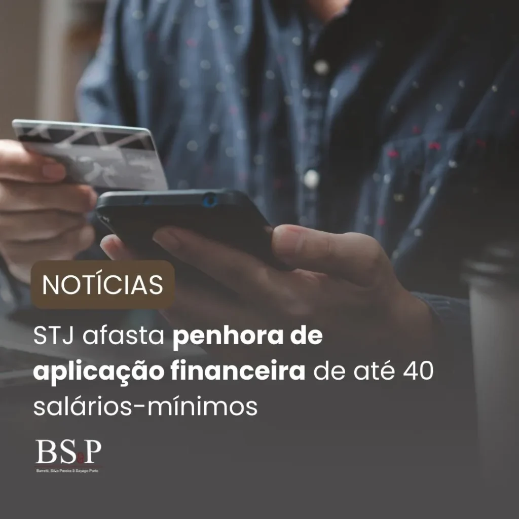 Penhora de aplicação financeira